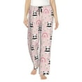 thumbnail image 2 of Lsque Cute Cartoon Panda Print Women's Pajama Pants, Lounge Pant - Comfortable Home Wear,Elastic Waistband, Stylish Design-XX-Large, 2 of 9