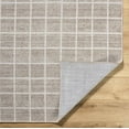 thumbnail image 4 of Hauteloom Anicet Modern Hand Woven Wool Blend Soft Checkered Area Rug - Machine Washable Contemporary Square Tiles Carpet for Living Room, Bedroom, Dining Room - Beige, Tan, Cream - 2' x 3', 4 of 6