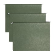 Smead Hanging Folders 1/5 Cut Tabs Standard Green 25 Per Box Letter (64055)