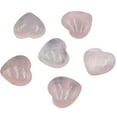 thumbnail image 2 of Decoración del hogar, decoración de habitaciones, decoración de paredes, piedra de ágata de cristal natural de 20 mm, adorno pequeño en forma de corazón sin agujeros, piedra desnuda, decoración DIY, p, 2 of 2