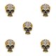 thumbnail image 2 of Sonducket Broches para mujer, pasador de pecho de aleación brillante con diamantes de imitación, joyería moderna de Halloween, patrón de Type2 NO2, 2 of 6
