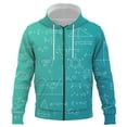 thumbnail image 1 of Sudadera con capucha con estampado 3D de fórmula matemática para hombre y mujer, ropa de calle informal de moda, estilo hip hop, con cremallera, 2024, 1 of 6