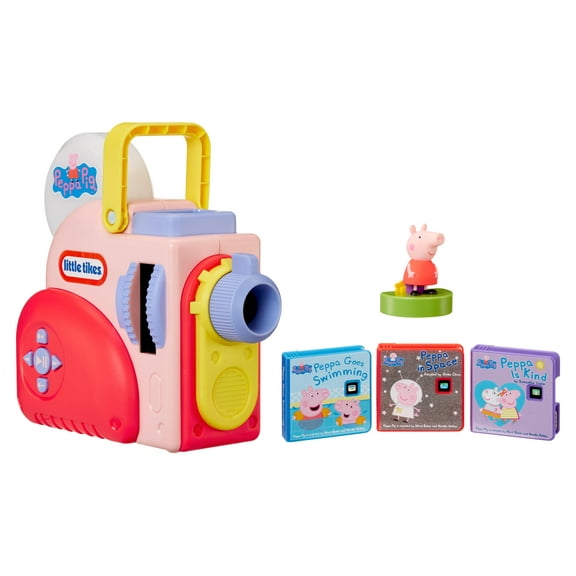 Little Tikes Story Dream Machine Peppa Pig Special Edition Storytime Audio Books, Toy Character, Gift Ages 3 