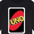 thumbnail image 3 of UNO Card Back - Toddler And Youth Long Sleeve Graphic T-Shirt, 3 of 5