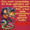 thumbnail image 3 of CafePress - Don't Mess With Dragons Dark T Shirt - Men's Classic Graphic Cotton T-Shirt, 3 of 4