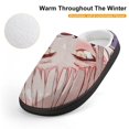 thumbnail image 4 of My Hero Academia Himiko Toga Cute Kid's Cotton Slippers Winter Warm Soft Plush Slippers with Rubber Sole Non-Slip Indoor Outdoor Slip on Shoes Fluffy House Slippers For Boys Girls Teen, 4 of 8