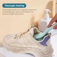 thumbnail image 2 of 2PCS Laundry Brush Shoe Cleaning Brush Scrub Household Cleaning Brushes for Stains, Shoes, Clothes, Bathroom, Countertop & Bathtubs Sky-blue, 2 of 5