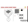 thumbnail image 3 of ACME Bishop 1-Drawer Wooden Game Table in Cherry, 3 of 6