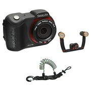 SeaLife Micro HD 13mp Underwater Camera 16gb w/ Sea Dragon Duo 3000F Set and ...