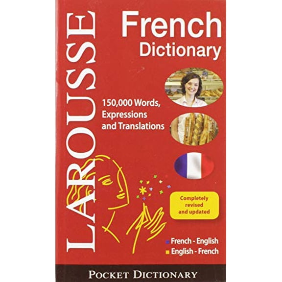 Pre-Owned Larousse Pocket French Dictionary: French-English/English-French (Paperback) by Larousse