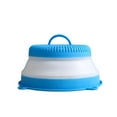 thumbnail image 5 of Ludlz Food Cover Food Grade BPA-Free Fine-Hole Foldable Portable Handle Oil-proof Multi-purpose Microwave Plate Folding Lid Cover for Kitchen, 5 of 8