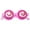 Pink, variant on 1Pc Winking Glasses for Shows & Parties,Funny Glasses Winking Glasses With Eyes On Them,Funny Glasses for Adults,Prank Stuff Silly Crazy Big Eyeball Glasses for Party Toys Accessories,White