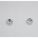 thumbnail image 4 of Pendientes de cristal con diamantes de doble círculo de cristal Sin pendientes Pendientes magnéticos Pendientes magnéticos para mujer, 4 of 4