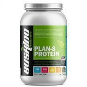 Bushido Naturals Plan-8 Protein, 2.08lbs (50% more servings than leading competitors) - 100% Natural, Non-GMO Plant based protein with Organic Hemp, Sacha Inchi, Pea Protein +more (French Vanilla Bean