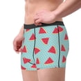 thumbnail image 2 of Gaeub Watermelon Print Men's Boxer Briefs,Super Fit Boxer Briefs for Men,Quick-Dry Underwear with 4-Way Stretch-Medium, 2 of 5