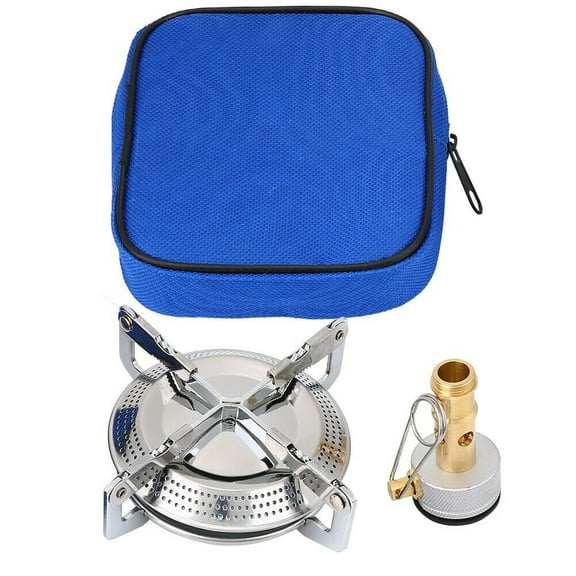 Stainless Steel Gas Propane Stove Outdoor Camping Butane Hiking Picnic Burner Cooking Accessory