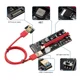 thumbnail image 2 of Cable Adaptador De Tarjeta Gráfica M4queenly-1set Pcie 3.0 1, 2 of 8