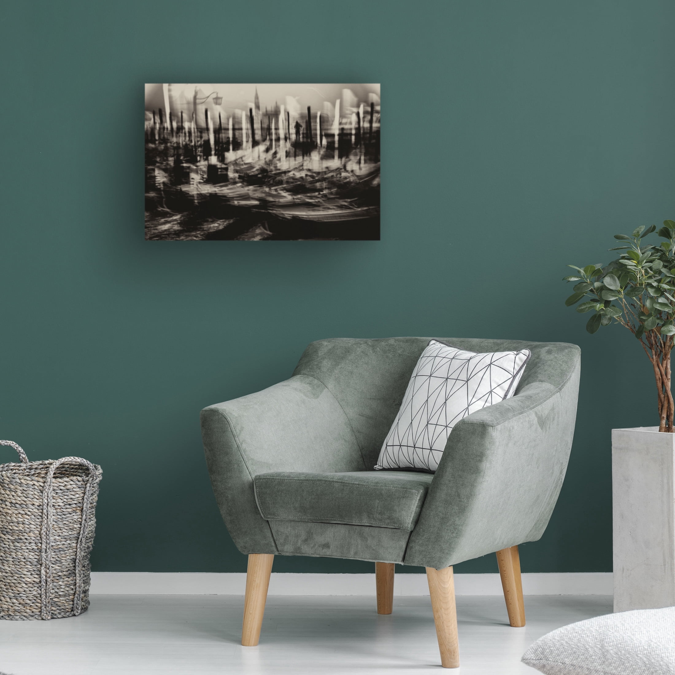 Canvas Wall Art - Milan Malovrh 'Symbolism In Venice' Wall Art for Living Room, Bedroom, or Office D?cor by Trademark Fine Art - 32 x 22 Inches