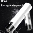 thumbnail image 4 of Billuyoard Linterna recargable USB Potente brillo Antorcha portátil IPX6 Luz impermeable al aire libre Pesca Senderismo Escalada Mochilero Iluminación y accesorios Negro Billuyoard HA074254-02, 4 of 6