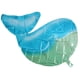 thumbnail image 2 of Diseño de ballena lámina Globo Boda Aniversario Cumpleaños Decoración 2 PC Unique Bargains globos de fiesta, 2 of 3