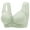 Green, variant on Front Closure Bras for Older Women Full Coverage Seniors Bra Comfortable Breathable Bras