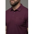 thumbnail image 2 of KingSize Men's Big & Tall Heavyweight Jersey Polo Shirt, 2 of 6