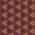 thumbnail image 1 of Ahgly Company Tapis d'Intérieur Lavable en Machine Carré Rouge Châtaigne Transitionnel, 5 Pieds Carré, 1 of 7
