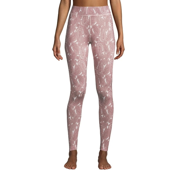 Lands' End Women's Petite Thermaskin Heat Base Layer Thermal Pants Long