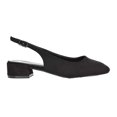 thumbnail image 3 of XY London Womens Jilly Sling Back Low Block Heel Court Shoes, 3 of 5