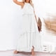 thumbnail image 3 of WILLBEST Vestidos Floreados para Mujer, Vestidos Largos de Verano para Mujer 2024, Vestido Maxi sin Mangas, Vestido Casual Fluido con Volantes de Verano Extra Grande, 3 of 3