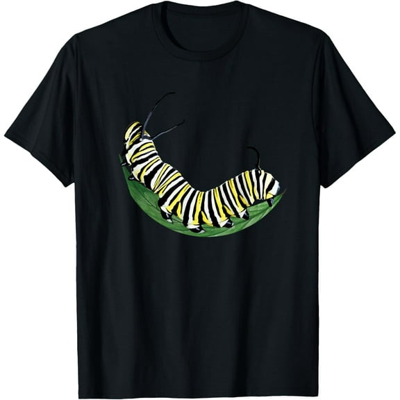Monarch butterfly milkweed caterpillar- entomology T-Shirt