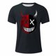 thumbnail image 4 of Blusas y camisas de manga corta y cuello redondo para hombre. Blusas/camisetas de manga corta con cuello redondo y estampado de Halloween para hombre. Blusa para hombre., 4 of 5