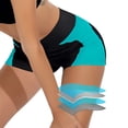 thumbnail image 4 of RYDCOT ‌Women’s High Waisted Period Swimwear Bottoms with Color Block Design, Leakproof & Quick-Dry‌ Light Blue, 4 of 6