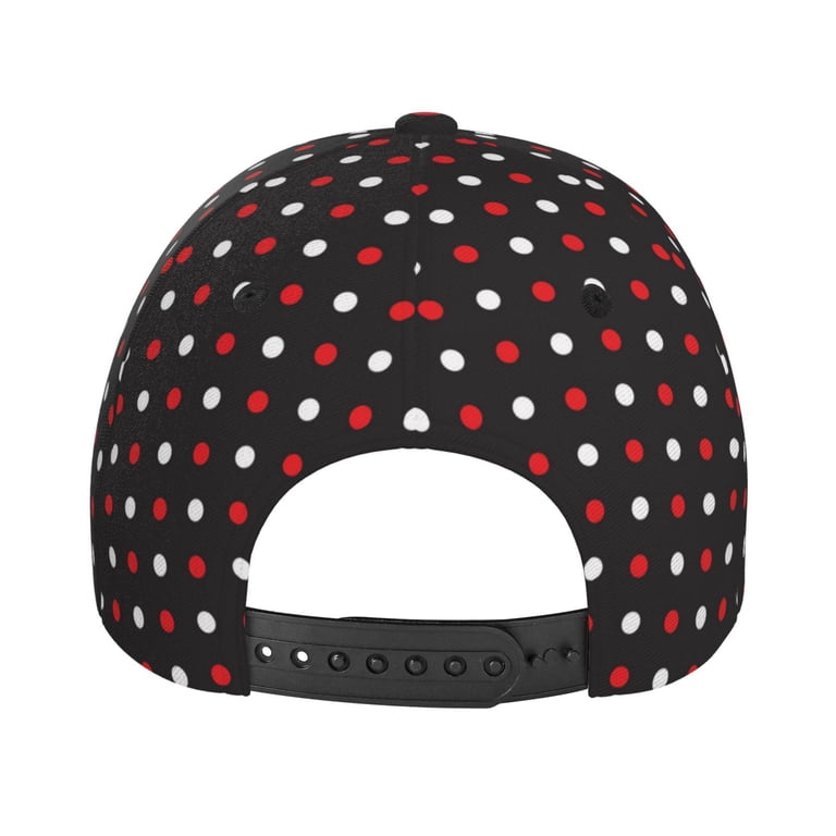 Red and Black Polka Dot Hat 61hGqlDzqNL._AC_UY350_.jpg main image 4