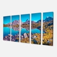 thumbnail image 2 of Lago Rienza Ursprung Panorama - Large Seashore Canvas Art Print, 2 of 3