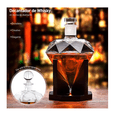 thumbnail image 5 of Decantador De Diamante De Vidrio 750 Ml Decantador De Whisky, 5 of 5