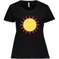 thumbnail image 3 of Inktastic Cute Sun Women's Plus Size T-Shirt, 3 of 5