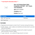 thumbnail image 2 of Rear Left Parking Brake Cable - Compatible with 2007 - 2011 Toyota Yaris Hatchback - Dorman, 2 of 2