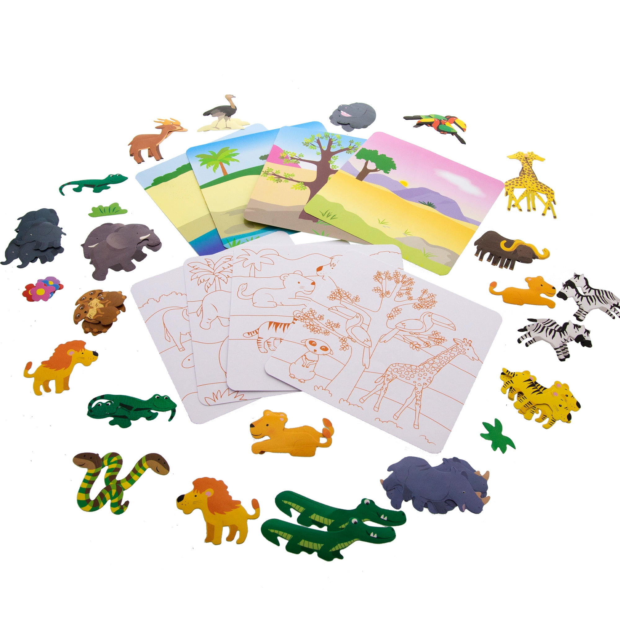 BAZIC Car Series Assorted Sticker (80/Bag)
