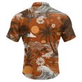 thumbnail image 5 of Domuza Mens Hawaiian Shirt Short Sleeve Casual Stylish Button T Shirt Beach Vacation Relaxed Fit Lightweight Blouse White 3XL, 5 of 7