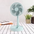 thumbnail image 6 of Handheld Fan Battery Operated Portable Foldable Standing Fan Rechargeable USB Personal Floor Fan with Adjustment Height Small Fan, 6 of 9