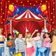 thumbnail image 2 of Banner de fondo de carnaval, telón de circo de 1,8 x 1,2 m, decoraciones para fiestas de circo, suministros para fiestas de cumpleaños de carnaval, decoraciones para fiestas, decoraciones para fiestas, 2 of 6