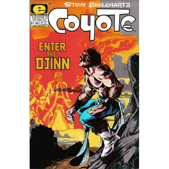 Coyote #3 VF ; Epic Comic Book