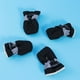 thumbnail image 4 of Zapatos cálidos para perros, antideslizantes, impermeables, portátiles, para perros pequeños y grandes, deportivos, talla 2 (negros)., 4 of 7