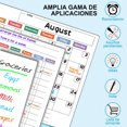 thumbnail image 3 of Magnetic Whiteboard Magnetic Calendar for Refrigerator Refrigerator Whiteboard Dry Erase Monthly Planner with 5 Markers and Eraser Reusable Magnetic Whiteboard Planner, 3 of 5