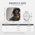 thumbnail image 3 of Daiia Fantasy Wizard Dog Art 2PCS Car Windshield Sun Shade, Foldable Sun Shield for Car Front Window, Auto Sun Blocker Visor Protector Universal for Truck SUV Pickup-Medium, 3 of 7