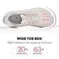 thumbnail image 2 of Wide Toe Box Shoes Women Slip in Arch Support Slip on Sneakers for Running Walking Athletic Orthopedic Plantar Fasciitis Thick Cushion Zero Drop Sole Width Hands Free Shoes, 2 of 6