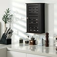 thumbnail image 4 of Gymax Armoire à Pharmacie Multifonctions Salle de Bain Rangement Expresso, 4 of 10