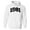White, variant on 1981 College Style Hoodie Sweatshirt Unisex Large White