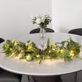 thumbnail image 2 of HaCpiu Artificial Easter Eggs Garland, Spring Floral Greenery Swag with Yellow Flowers, Home Decor for Easter Decorations, Spring Party, Farmhouse, Wedding & Indoor Outdoor, 2 of 7